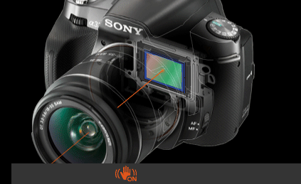 Sistema de estabilización SteadyShot® INSIDE