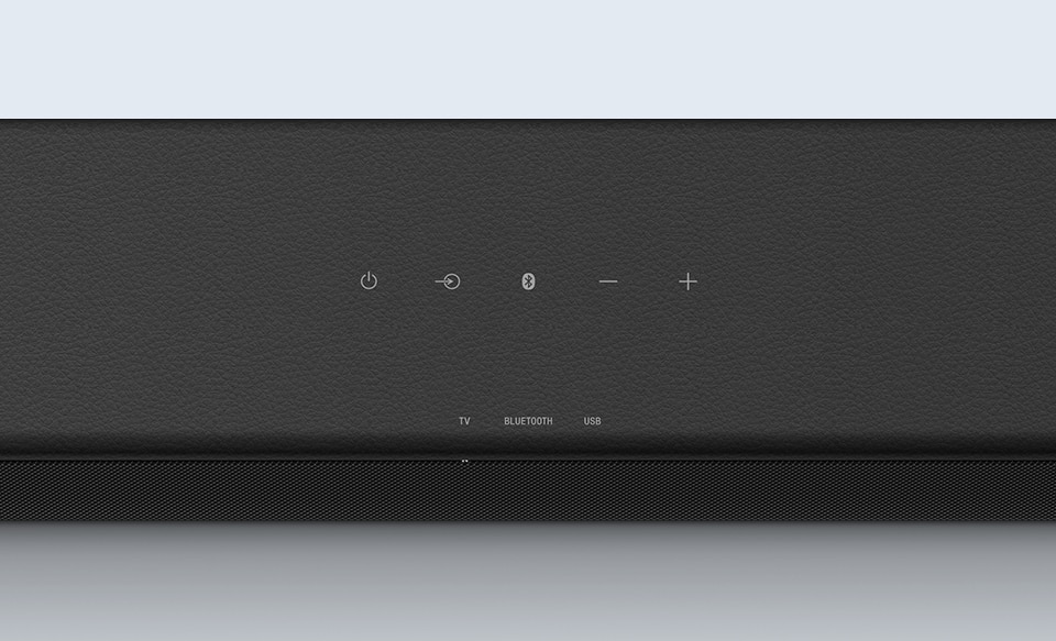 Barra de sonido 2.0 con Bluetooth y S-Force Front Surround | HT